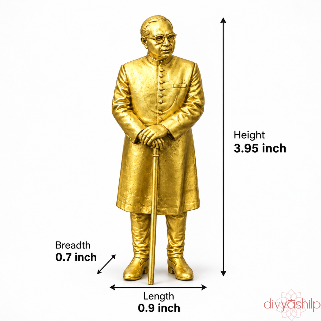 Dr B.R. Ambedkar ji (Resin 3.9 Inch)