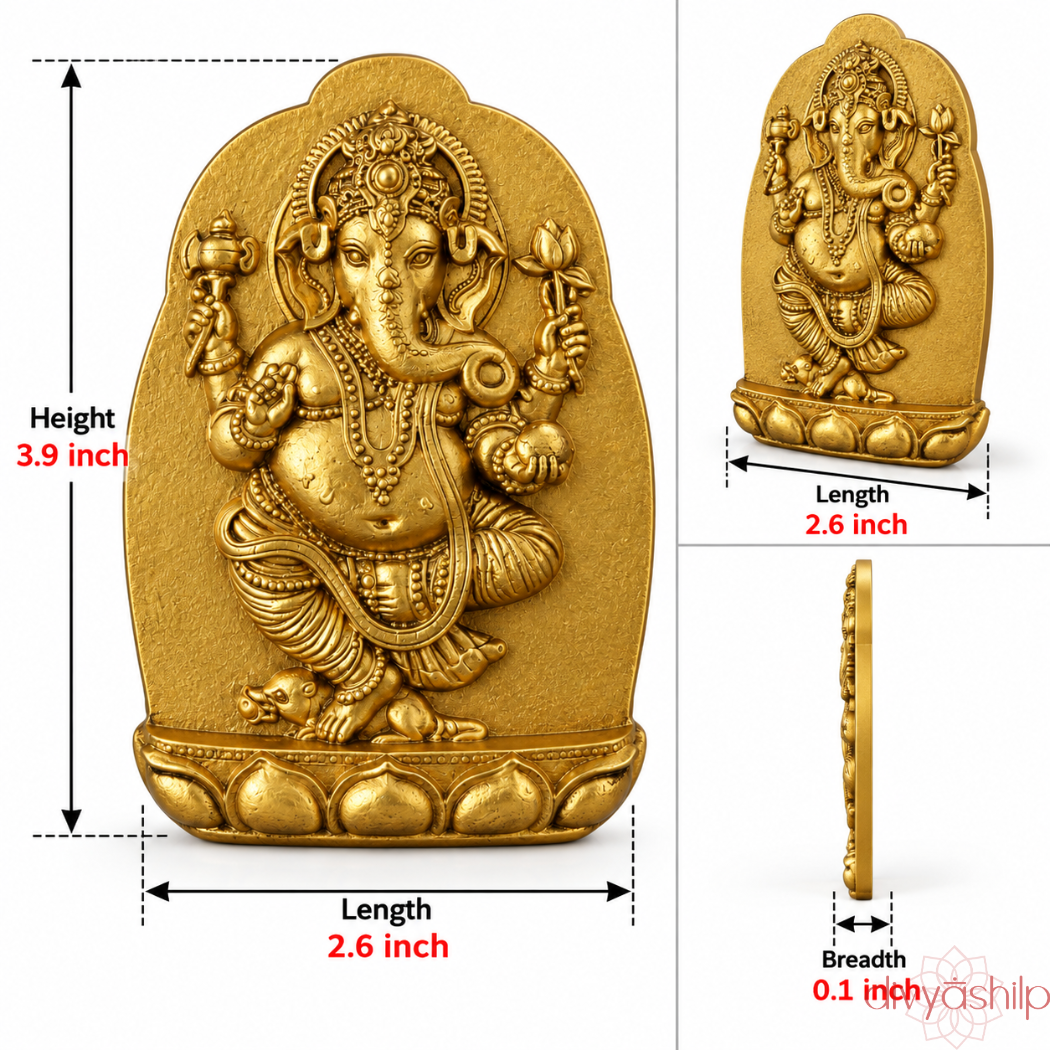 Ganeshji (Stone 3.9 Inch)