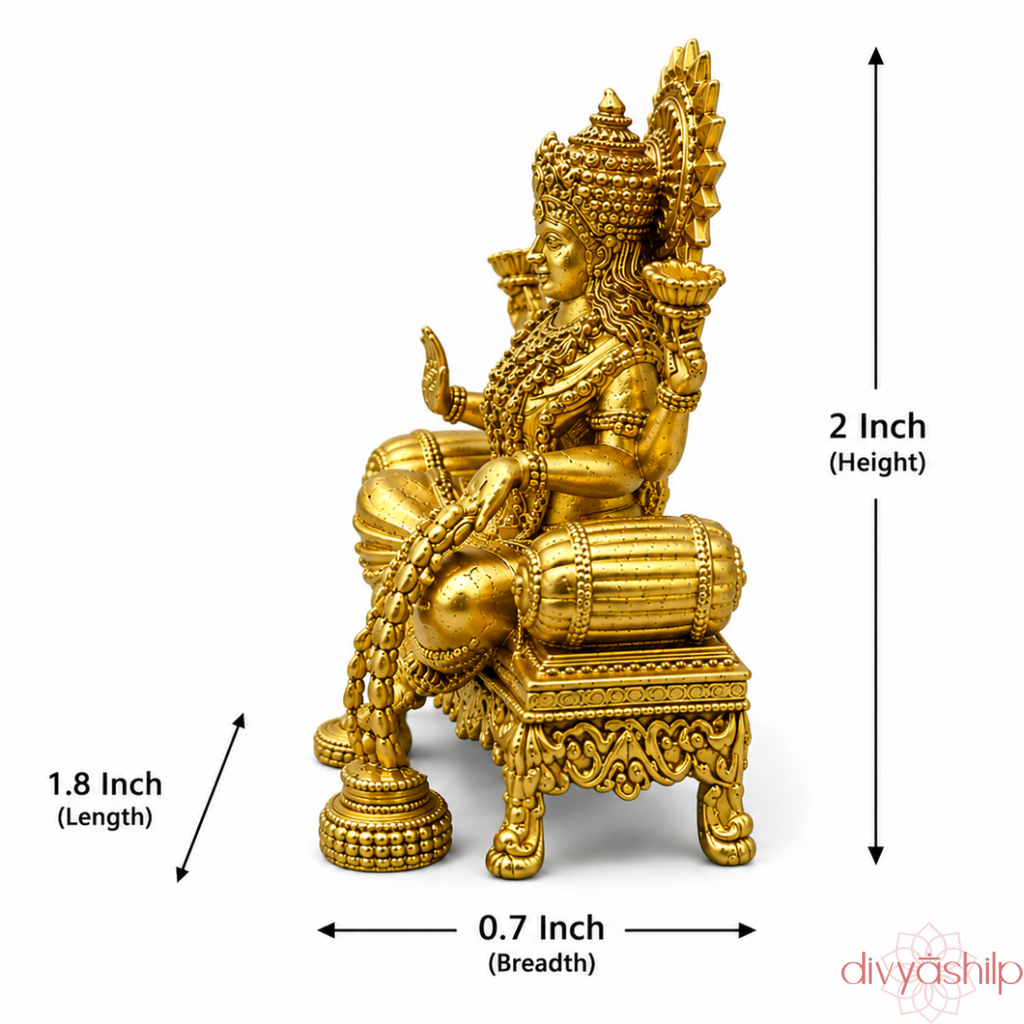 Ganesh ji and Lakshmi ji (Resin 2 Inch)
