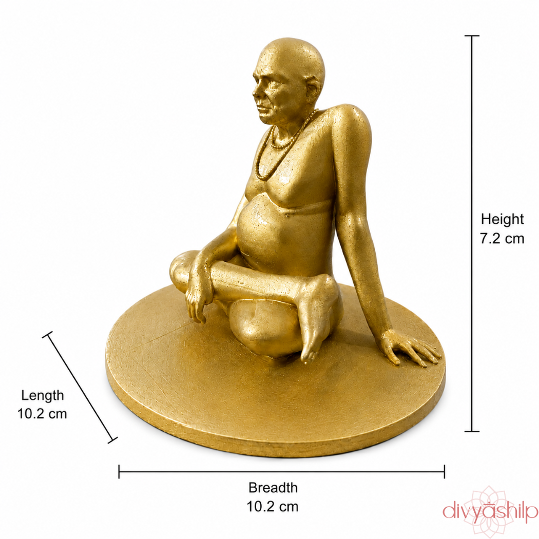 Shri Gajanan Maharaj ji (Resin 4 Inch)